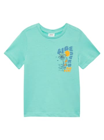 Shirt turquoise