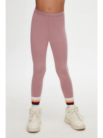 Legginsy w kolorze jasnoróżowym