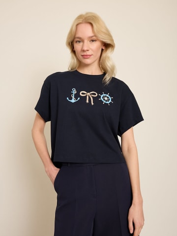Shirt donkerblauw