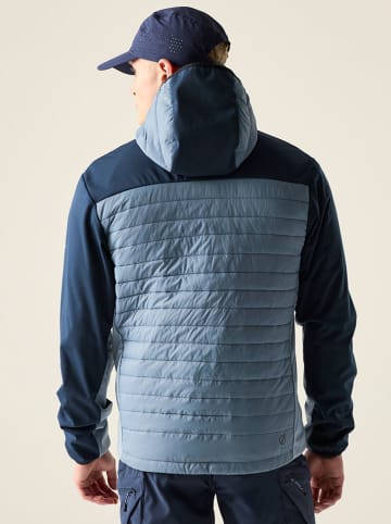 Softshelljacke "Mountaineer" in Blaugrau/ Dunkelblau