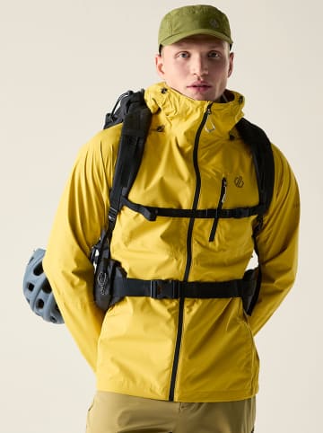 Functionele jas "Breathe Out" mosterdgeel