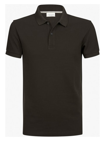 Poloshirt in Dunkelbraun