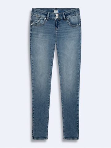 Dżinsy "Molly" - Skinny fit - w kolorze niebieskim