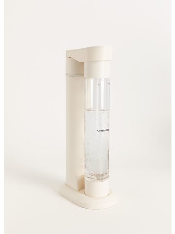 Saturator "Studio w kolorze kremowym do wody - 13,2 x 47,4 x 20,8 cm