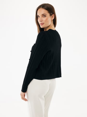 Vest "Peony" zwart
