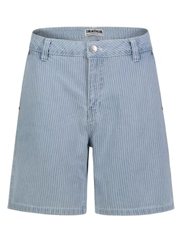 Jeans-Bermudas in Hellblau