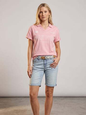 Jeans-Bermudas in Hellblau
