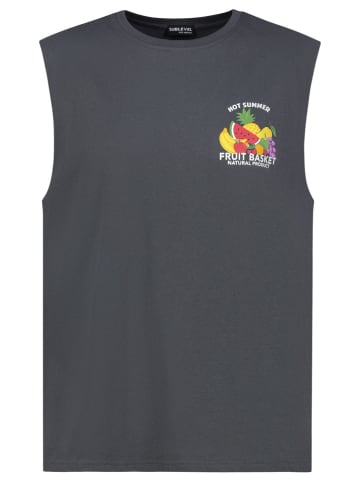 Top in Grau