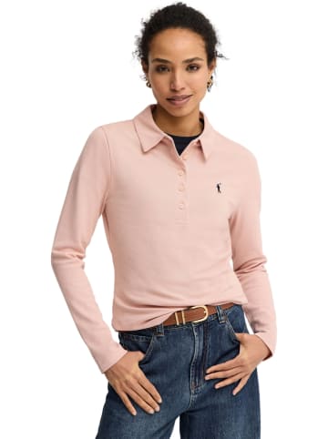Koszulka polo w kolorze jasnoróżowym