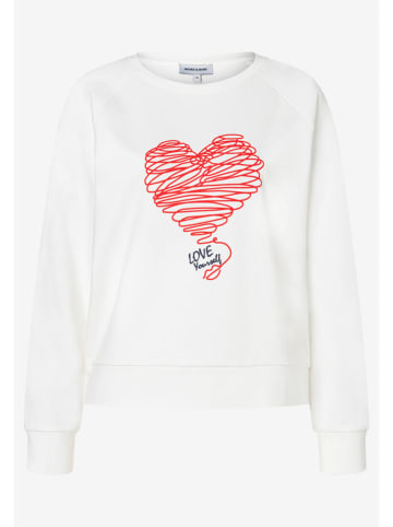 Bluza w kolorze biało-czerwonym