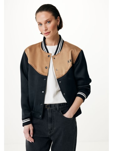 Blouson zwart/camel