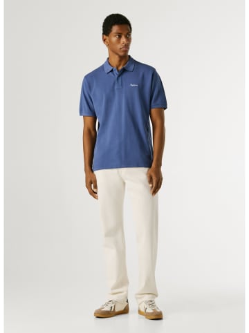 Poloshirt "Oscar" blauw