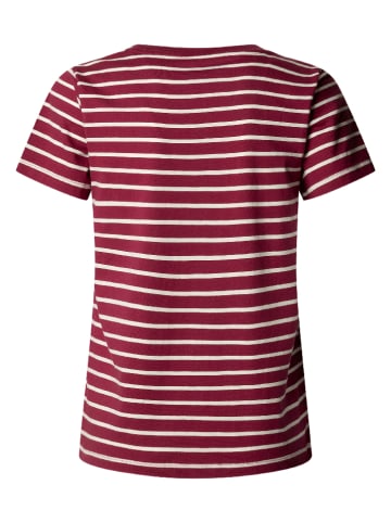 Shirt "Mae" in Lila/ Weiß