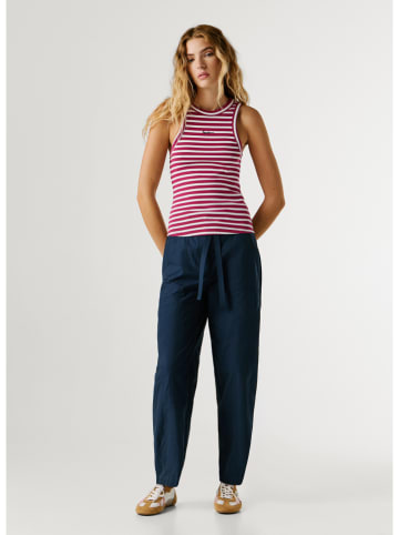 Top "Marian" roze/wit