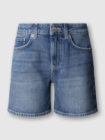 Spijkerbermuda blauw
