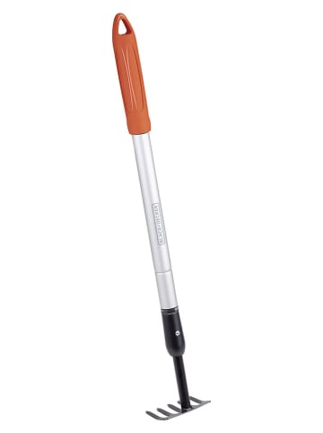 Rechen in Silber/ Schwarz/ Orange