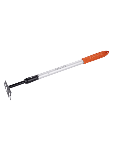 Rechen in Silber/ Schwarz/ Orange