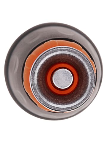 Spritzpistole in Schwarz/ Orange