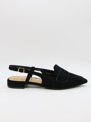 Slingballerinas in Schwarz