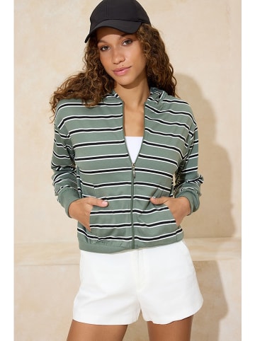 Bluza w kolorze zielonym