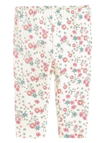 Legginsy w kolorze kremowym