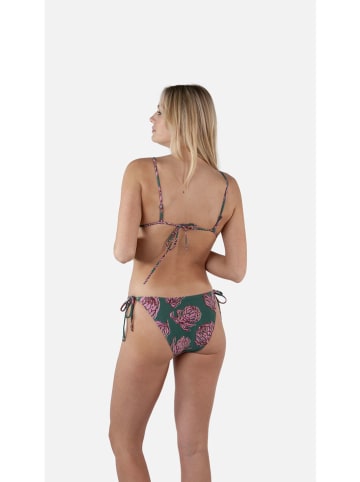 Bikini-Oberteil "Gunja" in Grün/ Pink