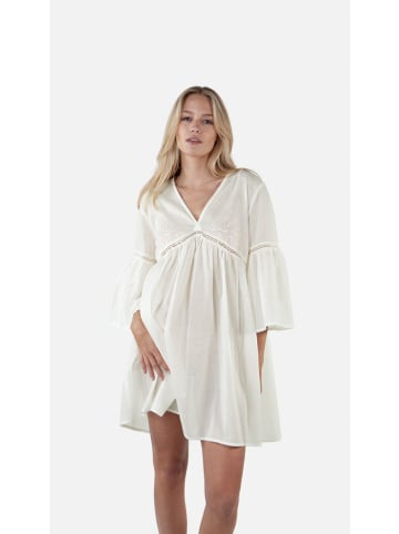 Kleid "Jimedai" in Creme