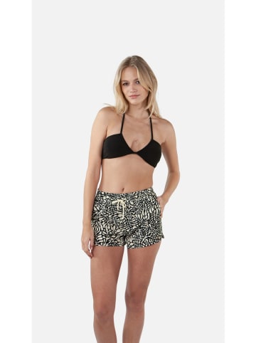 Zwemshort "Joogi" zwart/crème