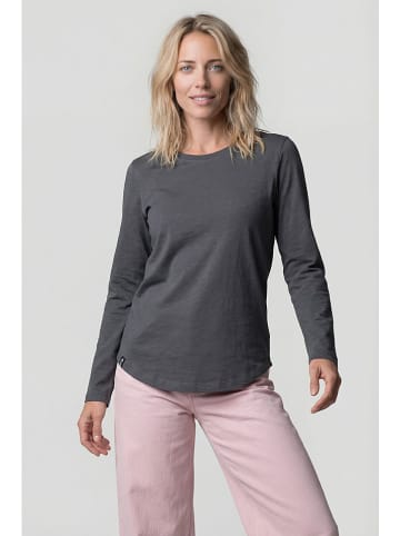 Longsleeve "Leabella" in Anthrazit