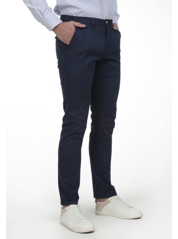 2er-Set: Chinos in Beige/ Dunkelblau