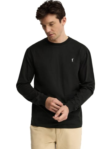 Sweatshirt in Schwarz