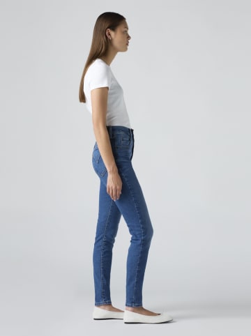 Dżinsy - Skinny fit - w kolorze niebieskim