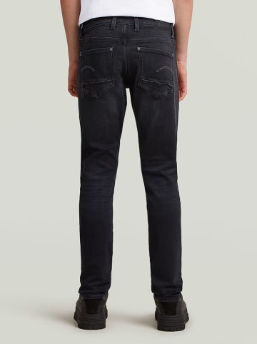 Dżinsy - Skinny fit - w kolorze czarnym