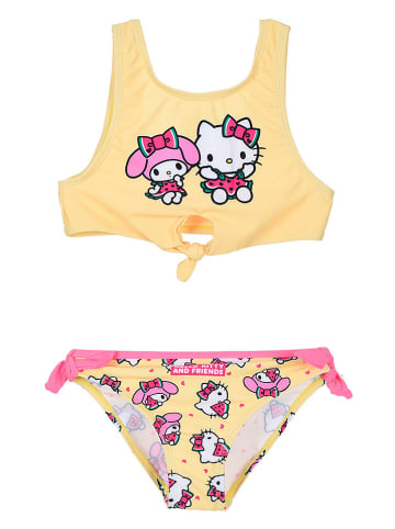 Bikini "Hello Kitty" in Gelb