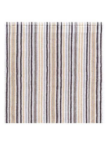 Handtuch "Combi Stripes" in Grau/ Beige