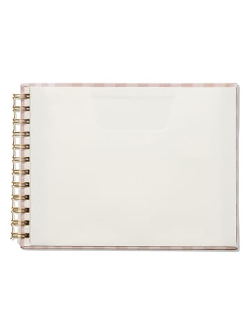 Maaltijdplanner lichtroze - (B)8,5 x (H)6,5 cm