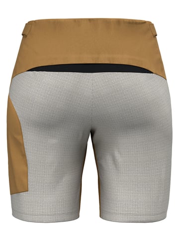 Fietsshorts "Vento Hemp/Durastretch" grijs/lichtbruin