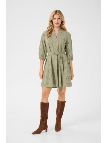 Sukienka w kolorze khaki