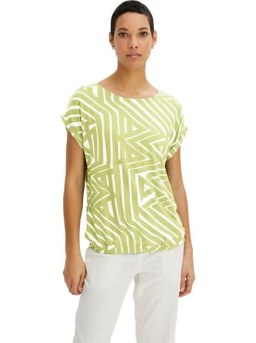 Shirt groen/wit