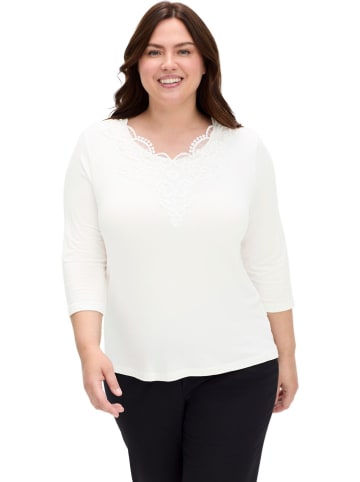 Longsleeve in Weiß