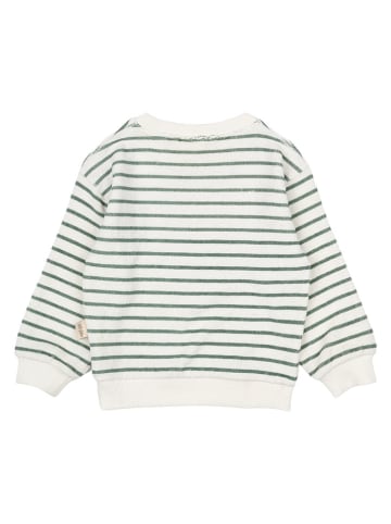 Bluza w kolorze kremowo-zielonym