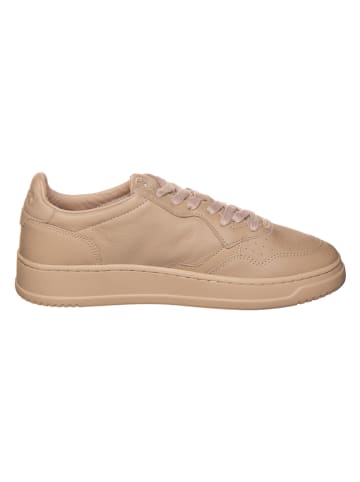 Skórzane sneakersy "Medalist" w kolorze beżowym