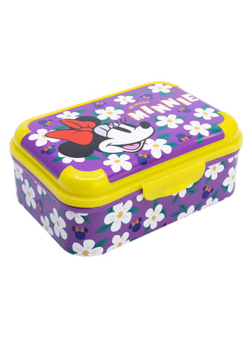 Lunchbox "Minnie" in Lila - (B)17 x (H)13,5 x (T)6,2 cm