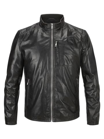 Lederjacke "Jumper" in Schwarz