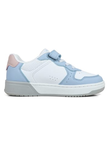 Sneakers "Chicago" lichtblauw/wit
