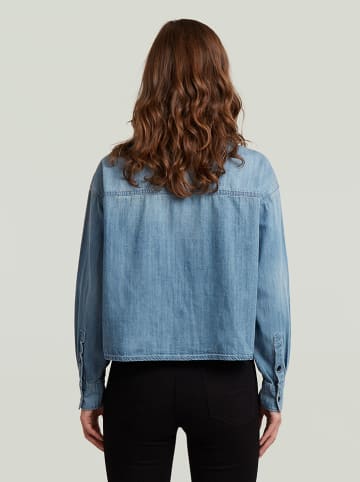 Spijkerblouse blauw