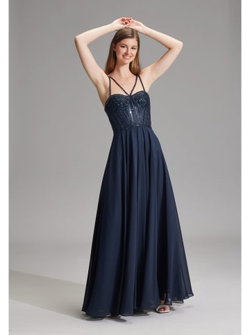 Kleid in Dunkelblau