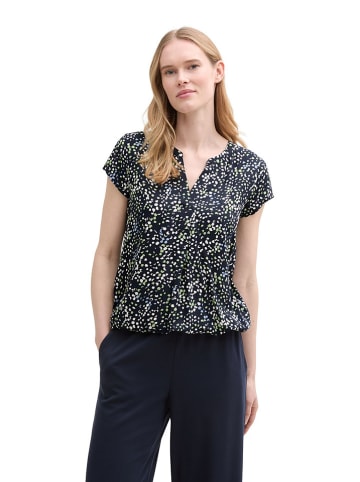 Bluse in Dunkelblau