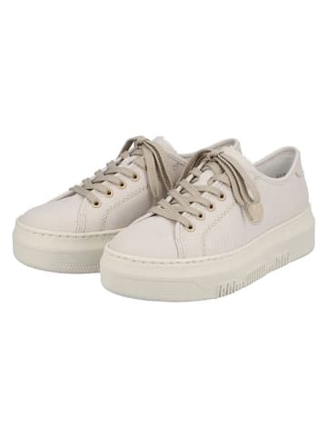 Sneakersy w kolorze kremowym