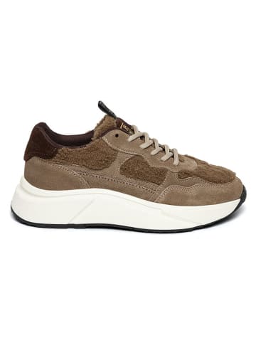 Sneakersy w kolorze jasnobrązowym